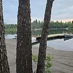Peaceful Seaside In Voera, Finland With Private Sandy & Wood-fired Sauna בית נופש Oravais