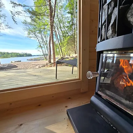 Peaceful Seaside In Voera, Finland With Private Sandy & Wood-fired Sauna Oravais
