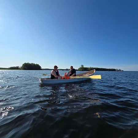Seaside With Private & Wood-fired Sauna In Voera, Finland Oravais