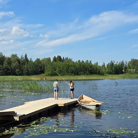 別荘 Seaside With Private & Wood-fired Sauna In Voera, Finland Oravais