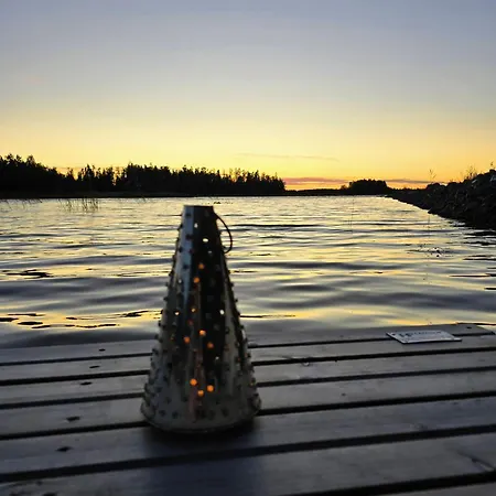 Seaside With Private & Wood-fired Sauna In Voera, Finland