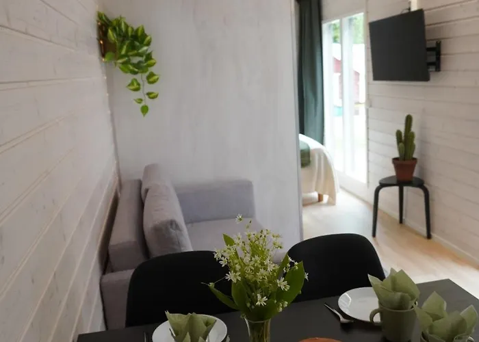 Med Strandbastu Ferienhaus