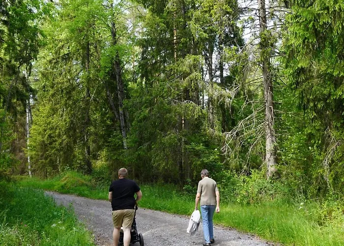 Med Strandbastu Ferienhaus