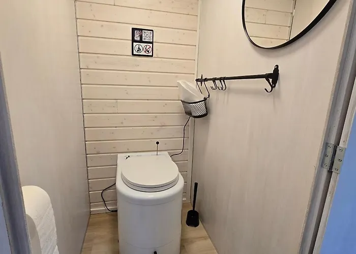 Med Strandbastu Ferienhaus