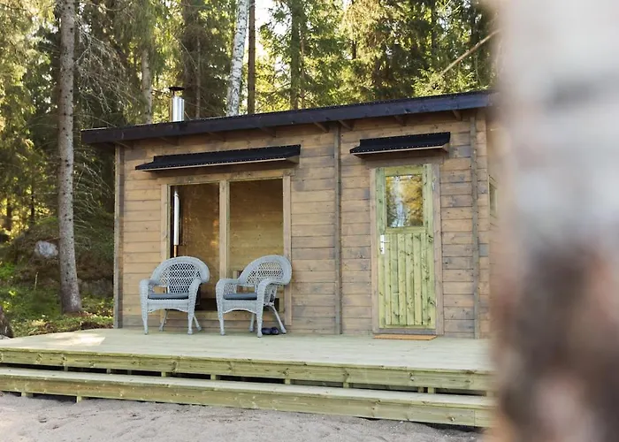 Ferienhaus Med Strandbastu *