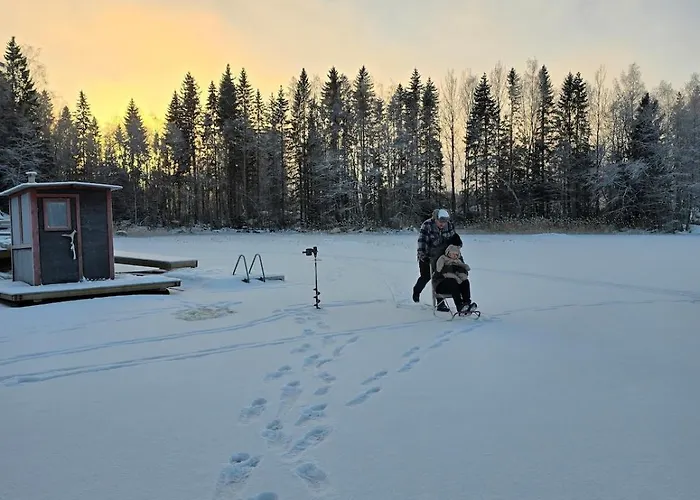 Ferienhaus Med Strandbastu Oravais