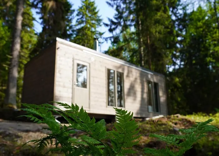 Med Strandbastu Ferienhaus