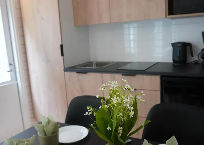 Med Strandbastu Ferienhaus *