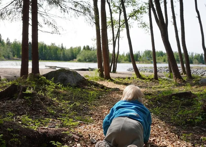Med Strandbastu Ferienhaus
