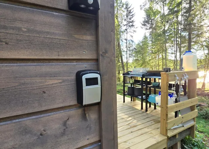 Med Strandbastu Ferienhaus